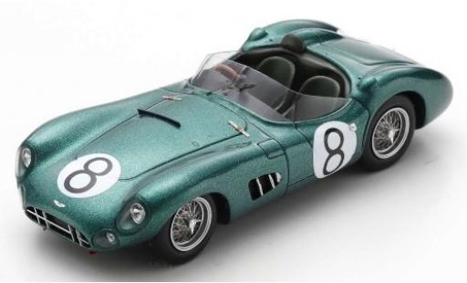 Modelauto Aston Martin DBR1 course RHD No.8 Major Ian B. Baillie 24h Le Mans 1960 I.Baillie/J.Fairman 1/43 Spark
