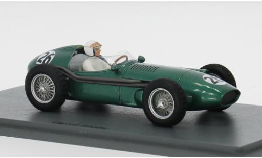 Modelauto Aston Martin DBR4 f1 GP Italien 1959 #26 1/43 Spark