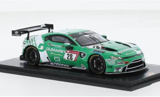 Modelauto Aston Martin Vantage gt3 AMR No.28 PROsport-Racing 24h N&Atilde;&frac14;rburgring 2023 1/43 Spark