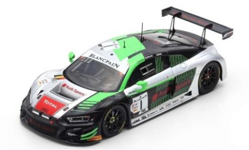 Modelauto Audi R8 lms GT3 No.1 Sport Team WRT 24h Spa 2019 R.Frijns/N.M&Atilde;&frac14;ller/R.Rast 1/43 Spark