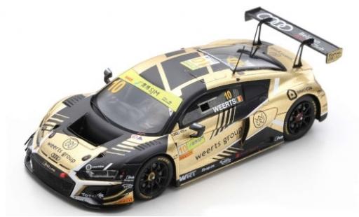 Modelauto Audi R8 gt LMS GT3 No.10 Team WRT Weerts Group Fia World Cup Macau 2019 C.Weerts 1/43 Spark