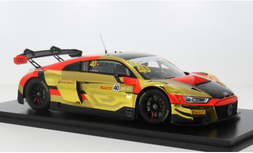 Modelauto Audi R8 gt LMS GT3 No.40 Sport Asia Team Absolute Fia World Cup Macau 2023 1/18 Spark