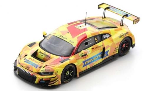 Modelauto Audi R8 gt LMS GT3 No.5 Phoenix Racing Ravenol Fia World Cup Macau 2019 C.Haase 1/43 Spark