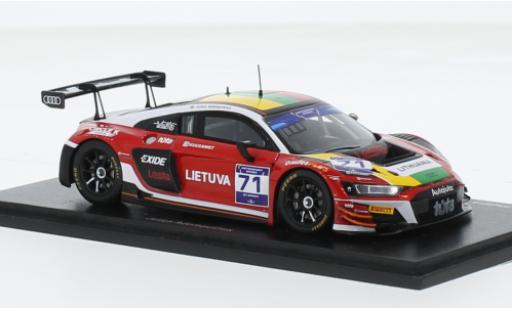 Modelauto Audi R8 gt LMS GT3 No.71 Team Lithuania FIA Motorsport Games Sprint Cup Paul Ricard 2022 1/43 Spark