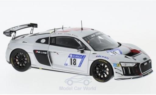 Modelauto Audi R8 lms GT4 No.18 Sport Team Phoenix 24h N&Atilde;&frac14;rburgring 2017 C.Abt/R.Frey/P.Huisman/P.Terting 1/43 Spark