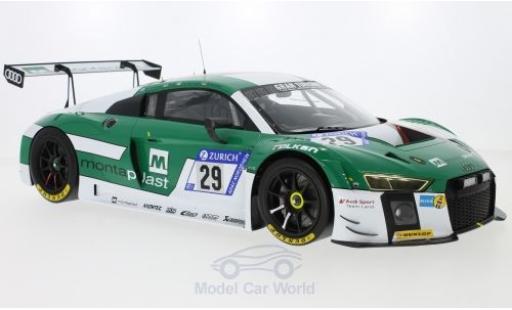 Modelauto Audi R8 lms No.29 Sport Team Land 24h N&Atilde;&frac14;rburgring 2017 C.de Phillippi/C.Mies/M.Winkelhock/K.van der Linde 1/12 Spark