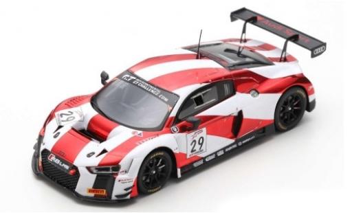 Modelauto Audi R8 lms No.29 Sport Team Land 8h Kalifornien 2018 C.Mies/C.Haase/K.van le Linde 1/43 Spark