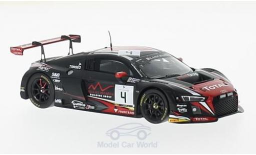 Modelauto Audi R8 lms No.4 Belgian Club Team WRT 24h Spa 2016 A.De Leener/B.Baguette/P.Kaffer 1/43 Spark