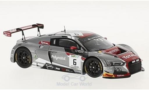 Modelauto Audi R8 lms No.6 Belgian Club Team WRT 24h Spa 2017 S.Richelmi/N.Berthon/B.Treluyer 1/43 Spark