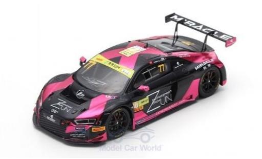 Modelauto Audi R8 gt LMS No.77 Zun Motorsport Crew Fia World Cup Macau 2018 A.Fong 1/43 Spark