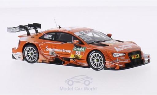 Modelauto Audi RS5 dtm No.53 Sport Team Rosberg Hoffmann Group J.Green 1/43 Spark