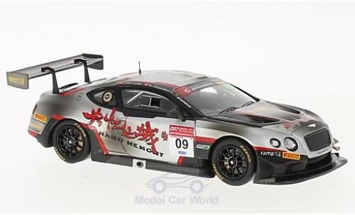 Modelauto Bentley Continental course GT3 No.9 Hard Memory Team Absolute GT Championship China 2017 P.Geng/A.Imperatori 1/43 Spark