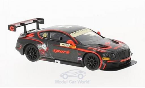 Modelauto Bentley Continental course GT3 RHD No.8 Team Absolute GP Macau 2015 A.Fong 1/64 Spark