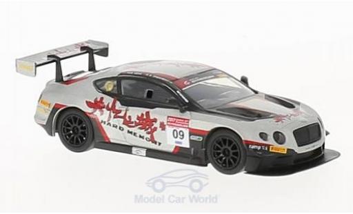 Modelauto Bentley Continental course GT3 RHD No.9 Hard Memory Team Absolute GP China 2017 H.Geng/A.Imperatori 1/64 Spark