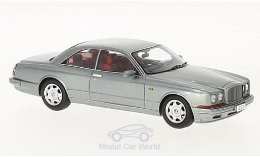 Modelauto Bentley Continental R metallic grijs RHD 1991 1/43 Spark