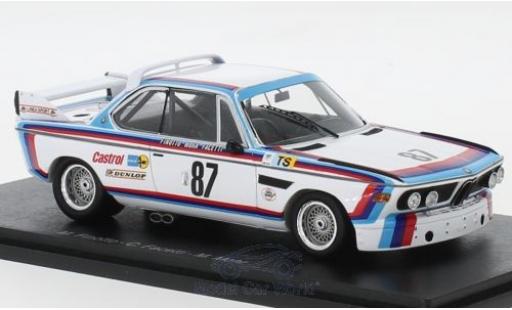 Modelauto Bmw 3.0 CSL No.87 24h Le Mans 1974 M.Finotto/C.Facetti/M.Mohr 1/43 Spark