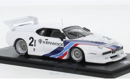 Modelauto Bmw M1 1981 No.2 Kenwood 6h Mosport D.Hobbs/H-J.stuk 1/43 Spark