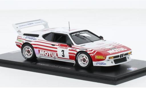 Modelauto Bmw M1 1983 No.3 Rally WM Tour de Corse 1/43 Spark