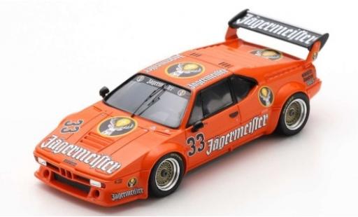 Modelauto Bmw M1 1982 No.33 J&Atilde;&curren;germeister Norisring K.K&Atilde;&para;nig 1/43 Spark
