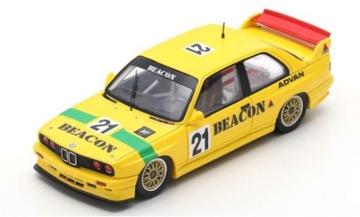 Modelauto Bmw M3 course (E30) Evo No.21 Thunderbolt Macau Guia Race 1995 1/43 Spark