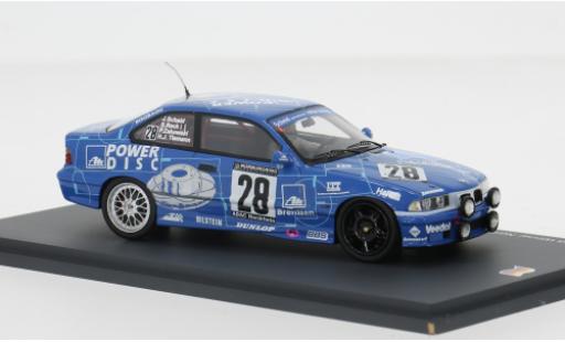 Modelauto Bmw M3 course (E36) 24h N&Atilde;&frac14;rburgring 1997 #28 1/43 Spark