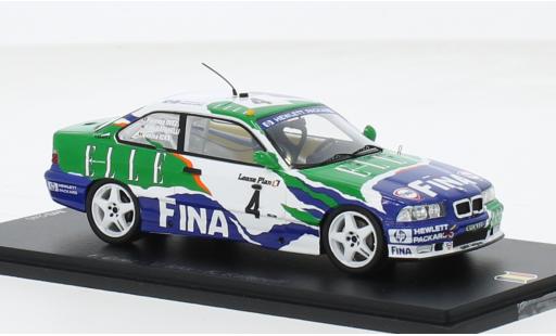 Modelauto Bmw M3 course (E36) No.4 Fina Fina 24h Spa 1997 1/43 Spark