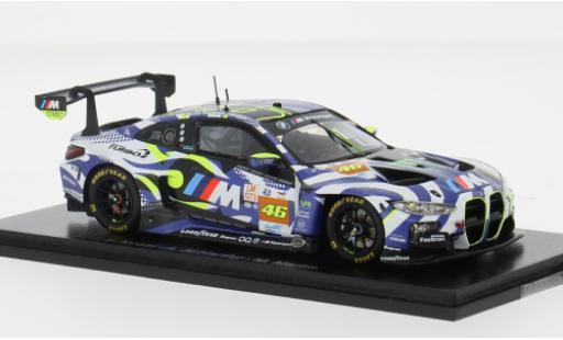 Modelauto Bmw M4 gt3 24h Le Mans 2024 Team WRT #46 1/43 Spark