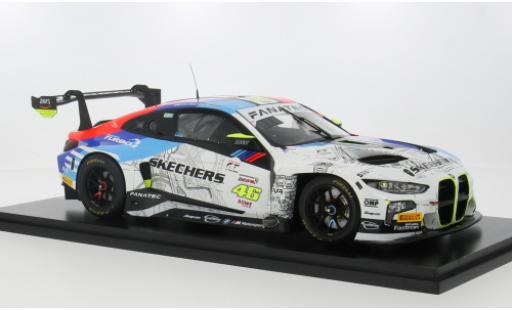 Modelauto Bmw M4 gt3 24h Spa 2024 Team WRT #46 1/18 Spark