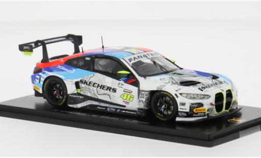 Modelauto Bmw M4 gt3 24h Spa 2024 Team WRT #46 1/43 Spark