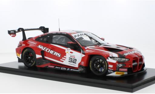 Modelauto Bmw M4 gt3 No.32 Team WRT 24h Spa 2023 1/18 Spark
