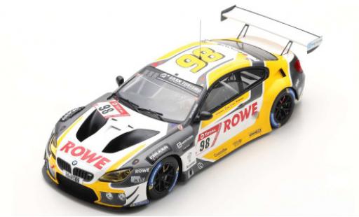 Modelauto Bmw M6 GT3 No.98 Rowe Racing 24h N&Atilde;&frac14;rburgring 2020 M.Wittmann/S.Blomqvist/P.Eng 1/18 Spark
