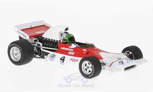 Modelauto Brm P153 1972 BRM No.4 GP Zilverinien R.Wisell 1/43 Spark