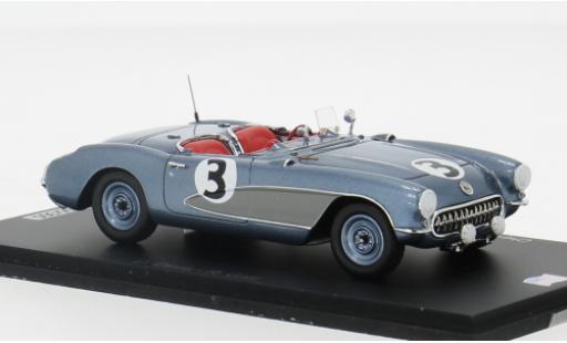 Modelauto Chevrolet Corvette course (C1) No.3 12h Sebring 1956 1/43 Spark