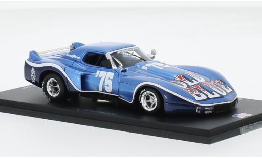 Modelauto Chevrolet Corvette course (C3) Greenwood No.75 IMSA Road America 1975 1/43 Spark