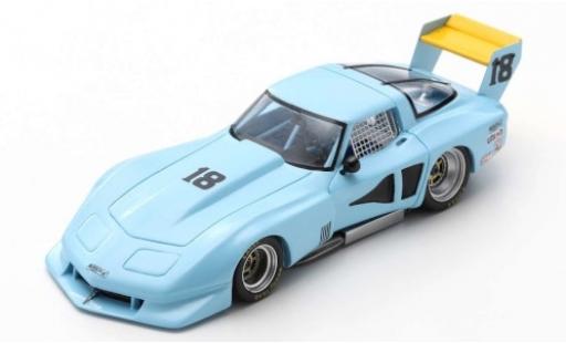 Modelauto Chevrolet Corvette course C3 No.18 Road Atlanta 1978 J.Paul 1/43 Spark