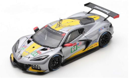 Modelauto Chevrolet Corvette Racing (.R) C8.R No.64 24h Le Mans 2021 T.Milner/N.Tandy/A.Sims 1/43 Spark