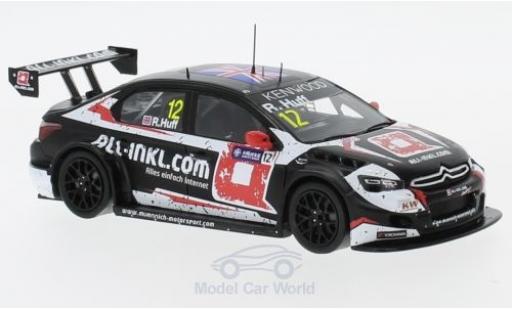 Modelauto Citroen C-Elys&eacute;e Elysee - No.12 Team All-Inkl.com M&Atilde;&frac14;nnich Motorsport WT Macau Guia Race 2017 R.Huff 1/43 Spark