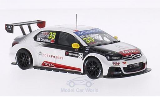 Modelauto Citroen C-Elys&eacute;e Elysee - WT No.33 Racing WT Marokko 2015 M.Qing Hua 1/43 Spark