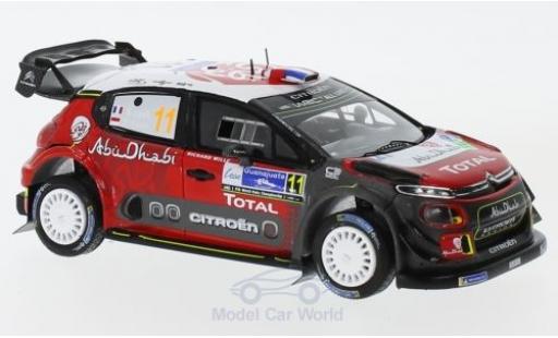 Modelauto Citroen C3 WRC No.11 Total Abu Dhabi World Rally Team Rally WM Rally Mexico 2018 S.Loeb/D.Elena 1/43 Spark