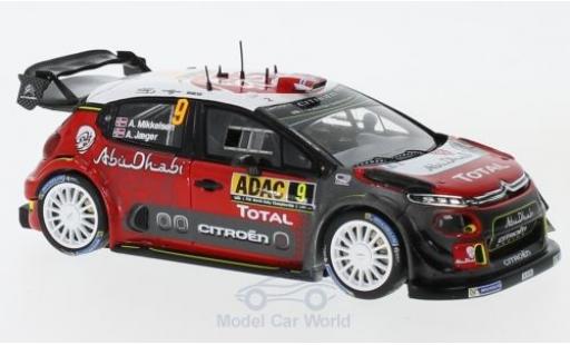 Modelauto Citroen C3 WRC No.7 Total Abu Dhabi WRT Rally WM Rally Duitsland 2017 A.Mikkelsen/A.J&Atilde;&curren;ger 1/43 Spark