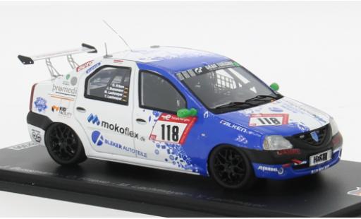 Modelauto Dacia Logan course No.118 Team SwiftWing.de 24h N&Atilde;&frac14;rburgring 2022 1/43 Spark