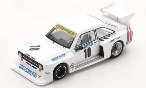 Modelauto Ford Escort RS MK II Gr.5 No.10 Weisberg DRM Norisring 1977 T.Hezemans 1/43 Spark