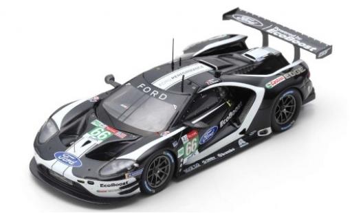 Modelauto Ford GT GTE No.66 Chip Ganassi Team UK 24h Le Mans 2019 S.M&Atilde;&frac14;cke/O.Pla/B.Johnson 1/43 Spark