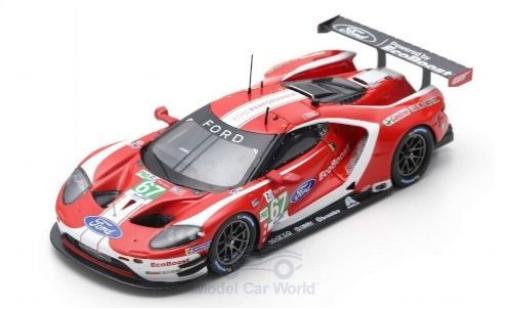 Modelauto Ford GT GTE No.67 Chip Ganassi Team UK 24h Le Mans 2019 A.Priaulx/H.Tincknell/J. Bomarito 1/43 Spark