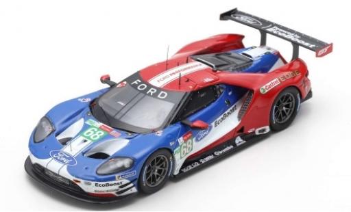 Modelauto Ford GT GTE No.68 Chip Ganassi Team USA 24h Le Mans 2019 J.Hand/D.M&Atilde;&frac14;ller/S.Bourdais 1/43 Spark