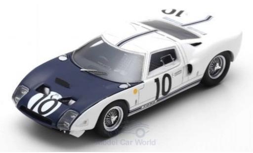 Modelauto Ford GT GT 1964 RHD No.10 24h Le Mans P.Hill/B.McLaren 1/43 Spark