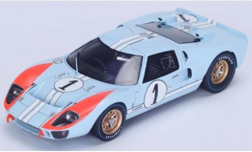 Modelauto Ford GT40 Mk II MkII No.1 24h Le Mans 1966 K.Miles/D.Hulme 1/18 Spark