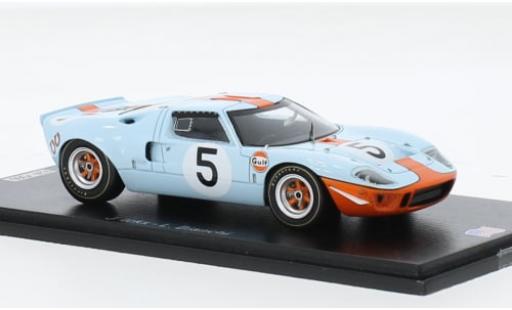 Modelauto Ford GT40 Mk I RHD No.5 6h Watkins Glen 1968 1/43 Spark