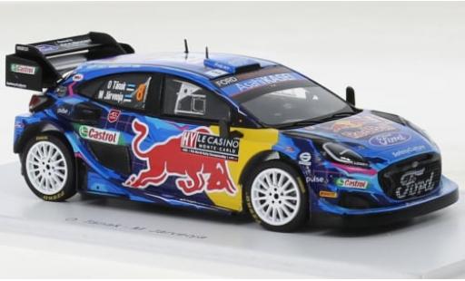 Modelauto Ford Puma Rally1 Rally 1 No.8 M-Sport World Rally Team Red Bull Rally WM Rally Monte Carlo 2023 1/43 Spark