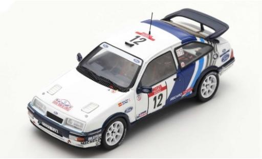 Modelauto Ford Sierra Cosworth RS No.12 Rally WM Tour de Corse 1988 C.Sainz/L.Moya 1/43 Spark
